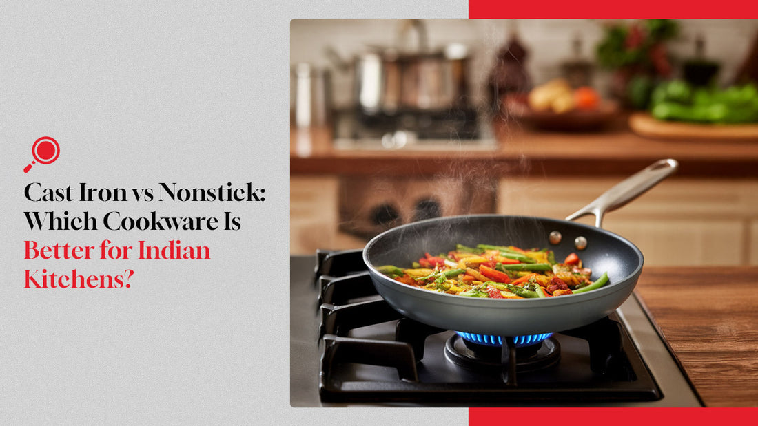 cast iron vs nonstick cookware
