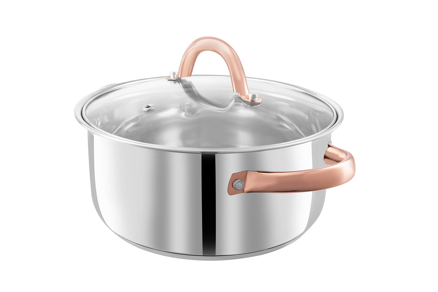 Meta 4pc cookware set with PVD Handle