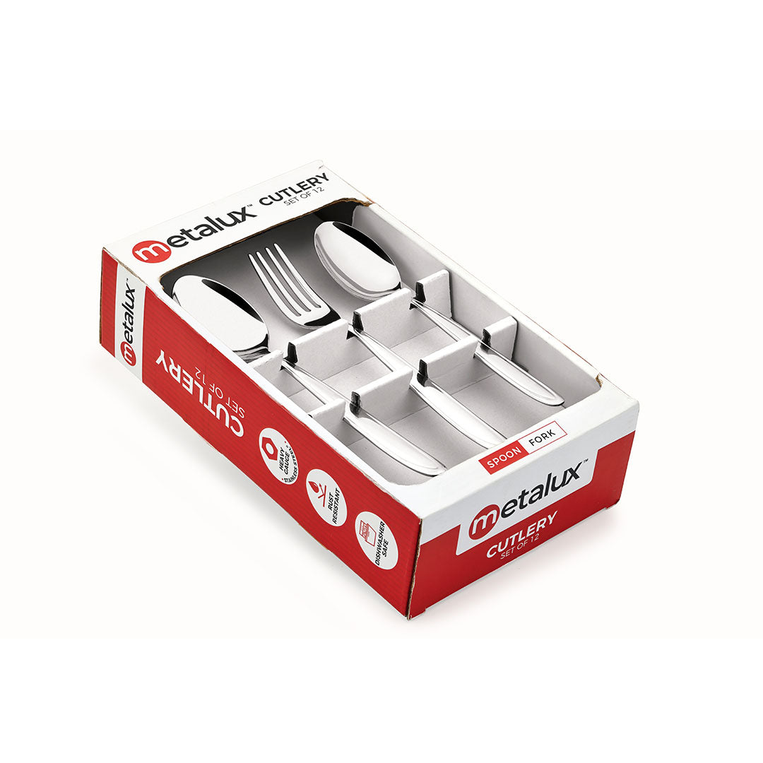 Crest - 12pc Cutlery set - Athena