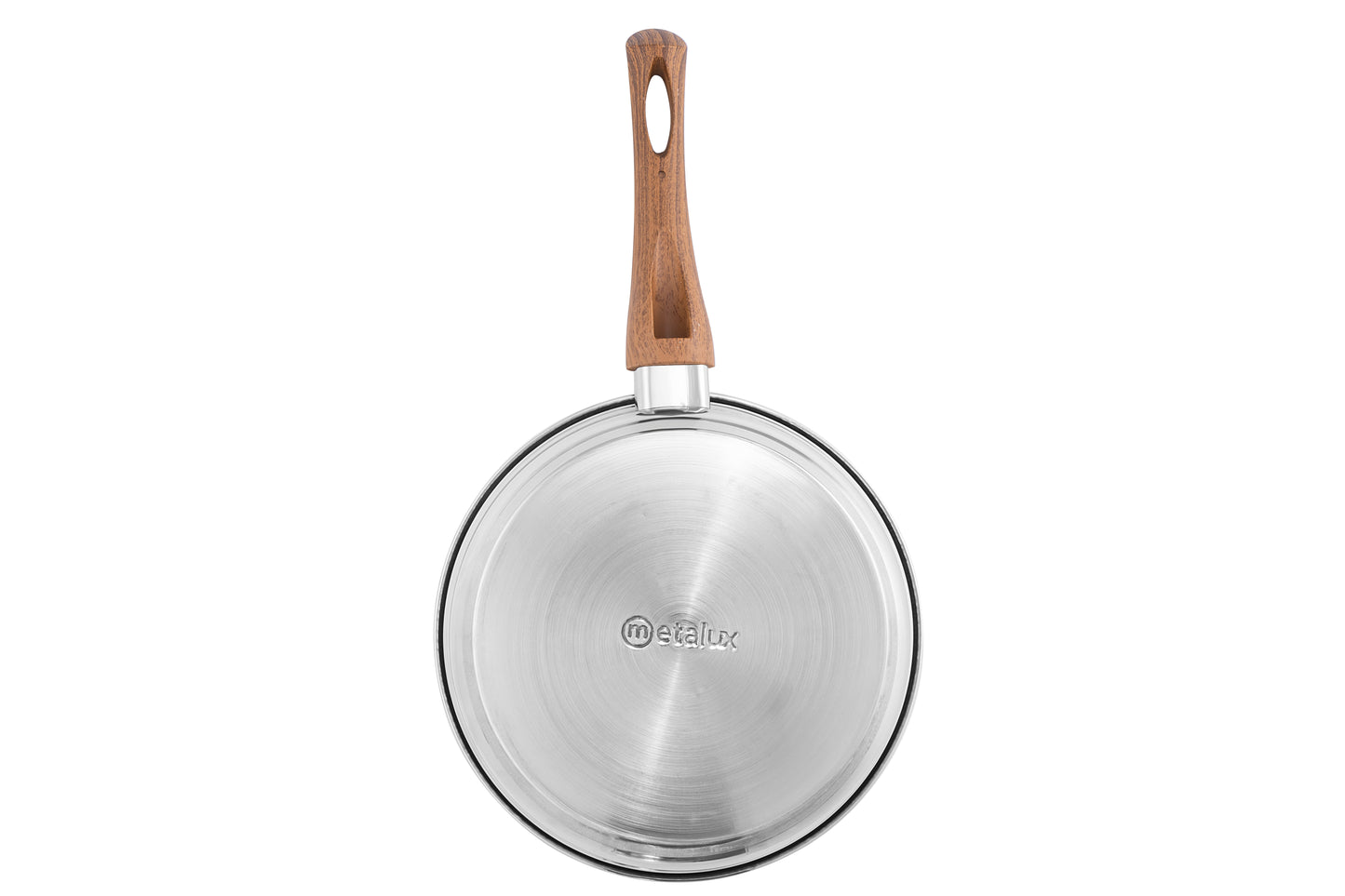 Meta 4pc cookware set with Wooden finish Handle