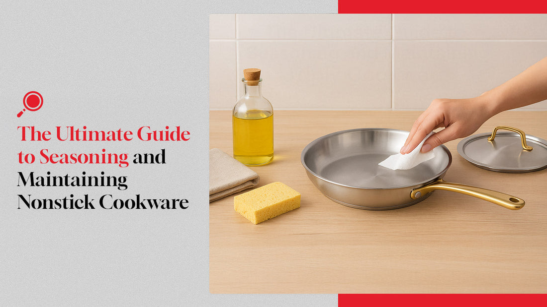 how to season nonstick cookware