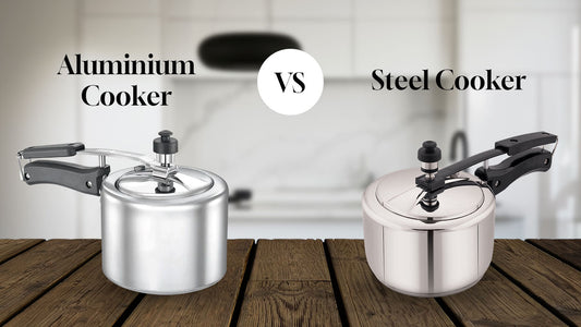 Aluminium Cooker vs. Steel Cooker